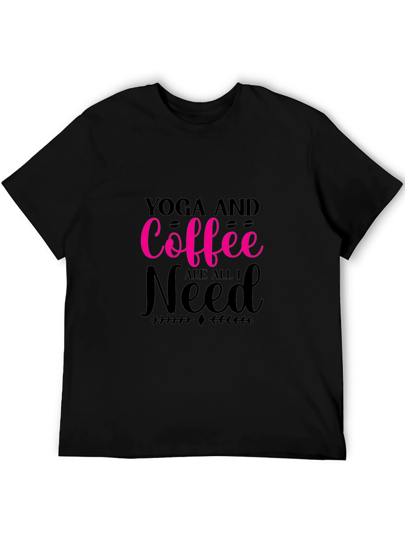 Yoga & Coffee T-Shirt: Relax Recharge Repeat!