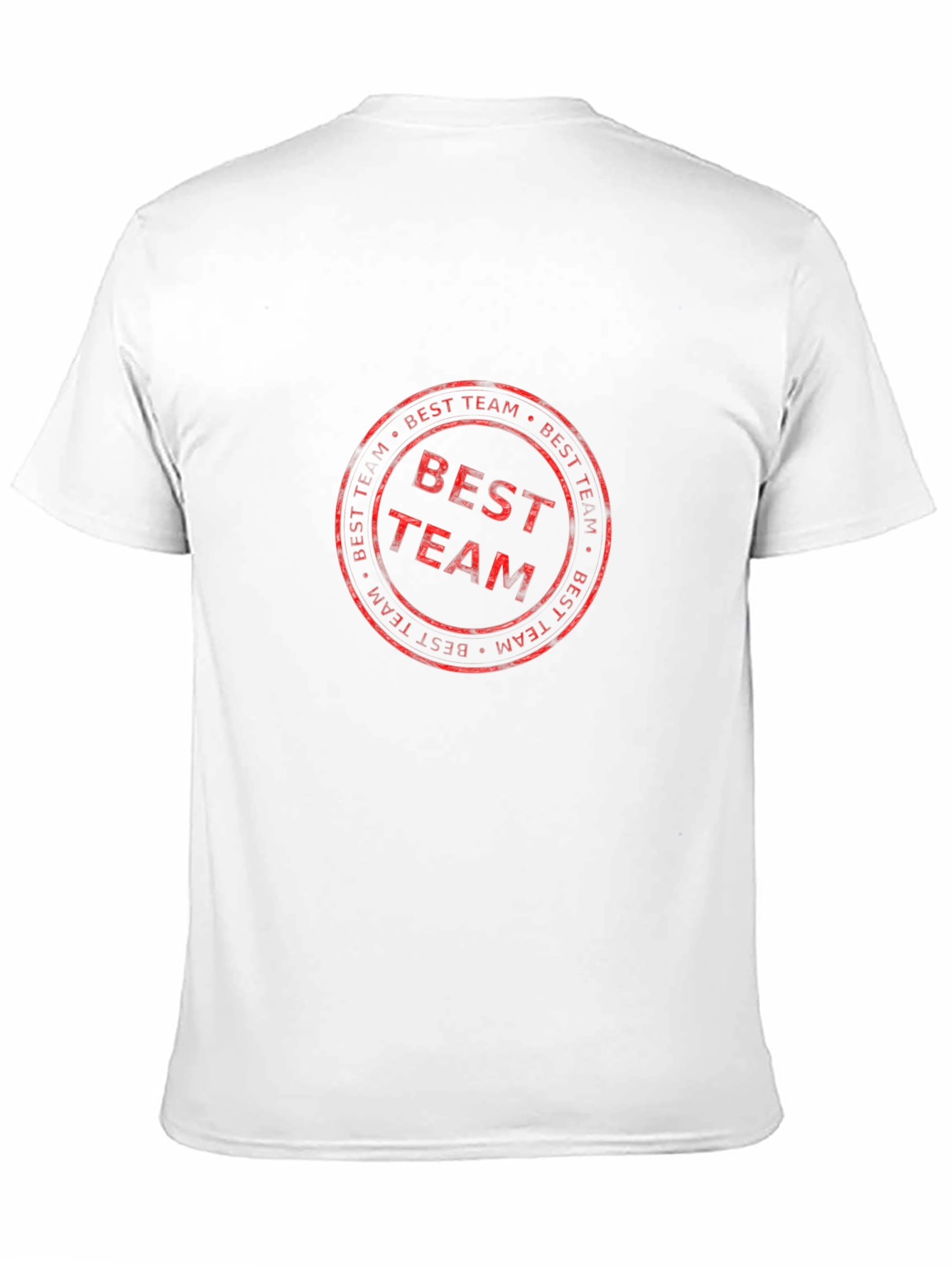 Best Team Graphic T-Shirt - Casual Black Tee