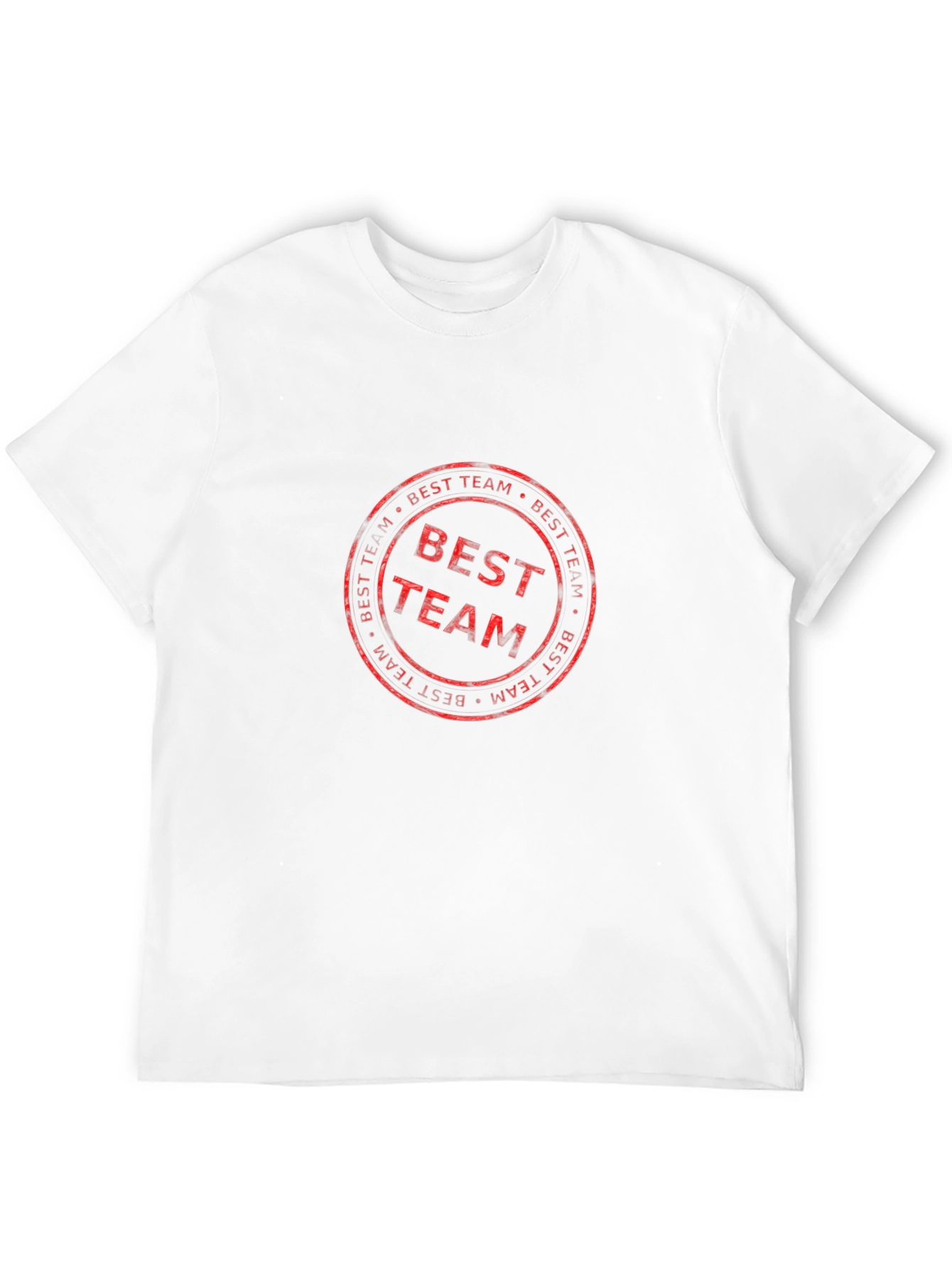 Best Team Graphic T-Shirt - Casual Black Tee