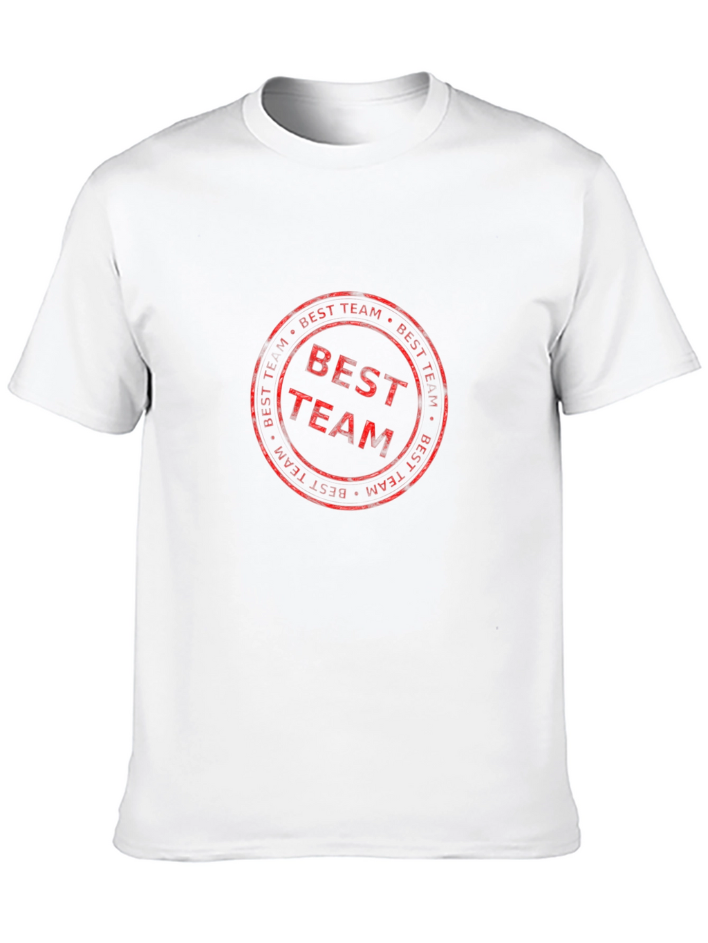 Best Team Graphic T-Shirt - Casual Black Tee