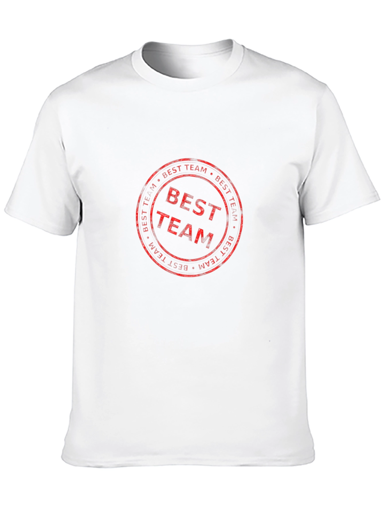 Best Team Graphic T-Shirt - Casual Black Tee