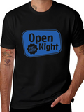Open Night Free Entry Black T-Shirt
