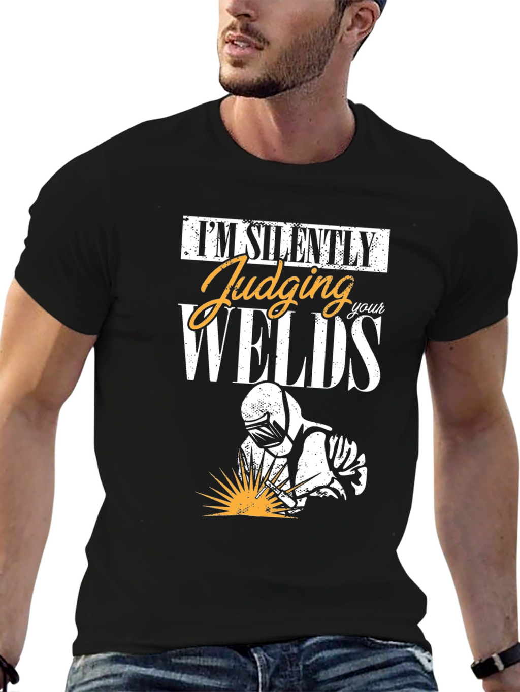 Welder T-Shirt: Silently Judging Your Welds Tee