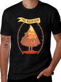 The Mountain Funny Cartoon Graphic T-Shirt