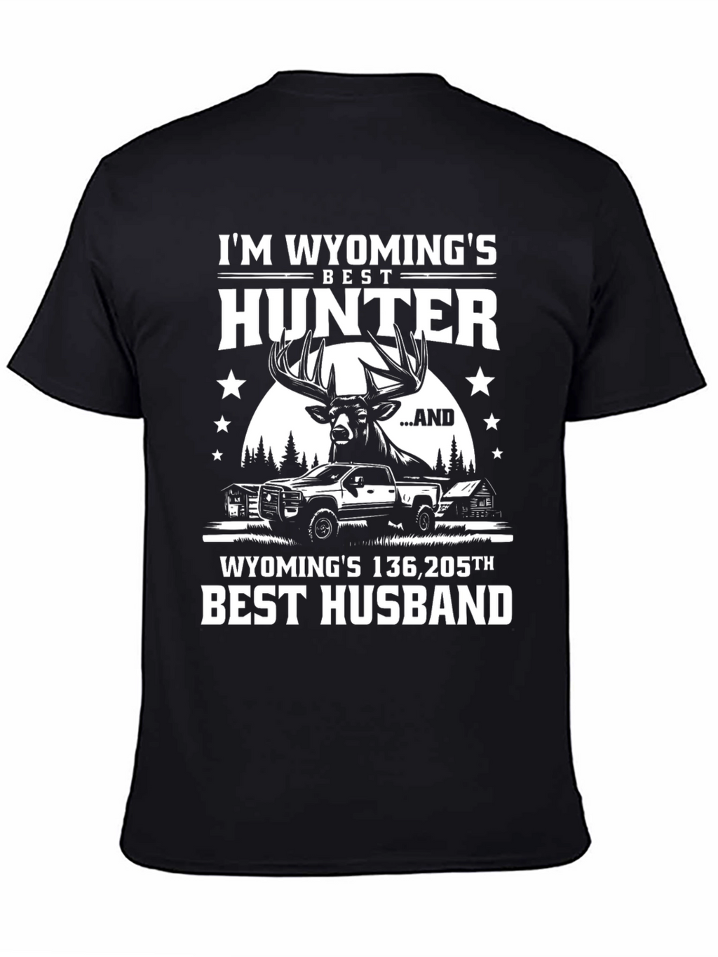 Wyomings Best Hunter Novelty T-Shirt