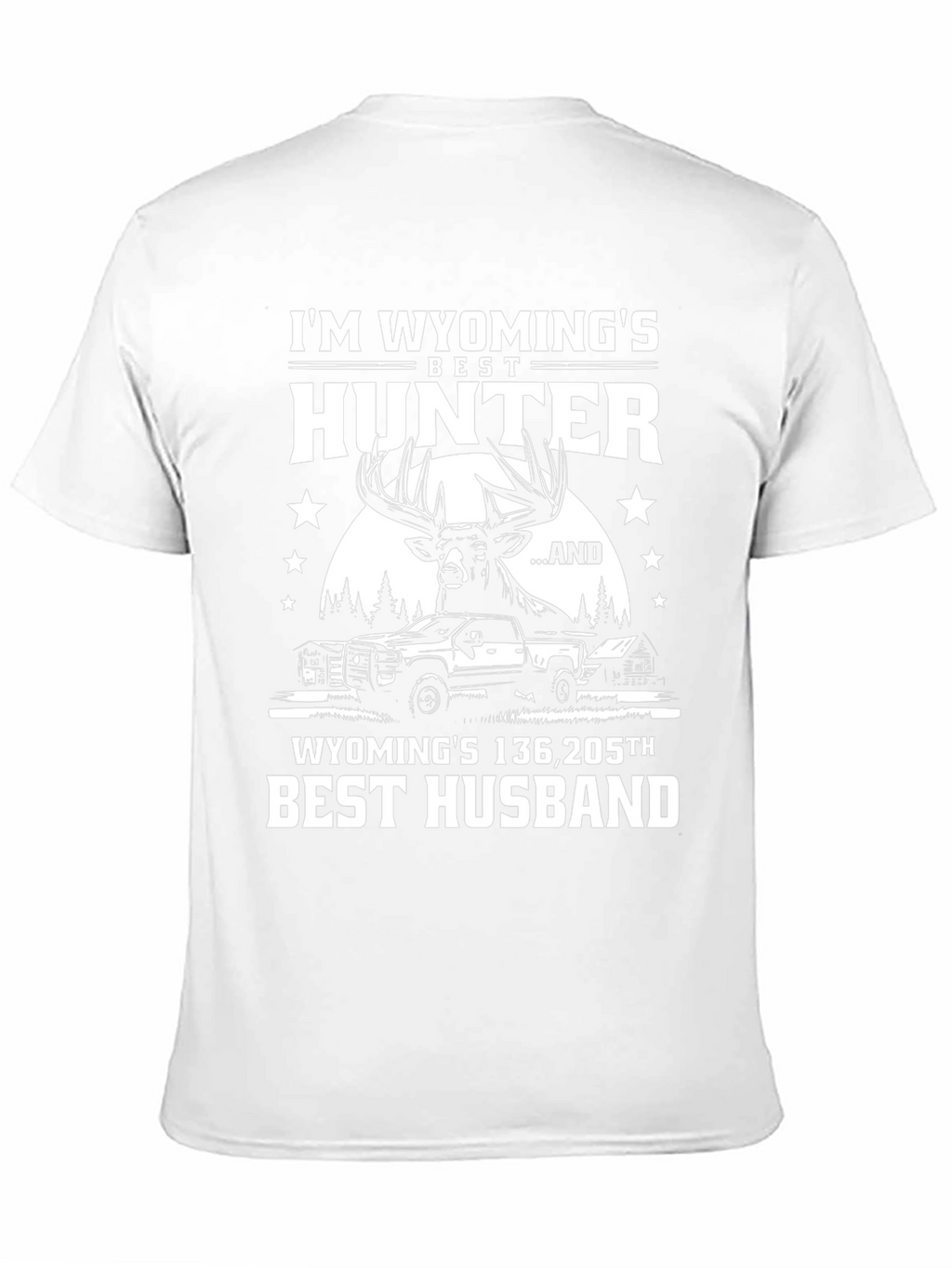 Wyomings Best Hunter Novelty T-Shirt
