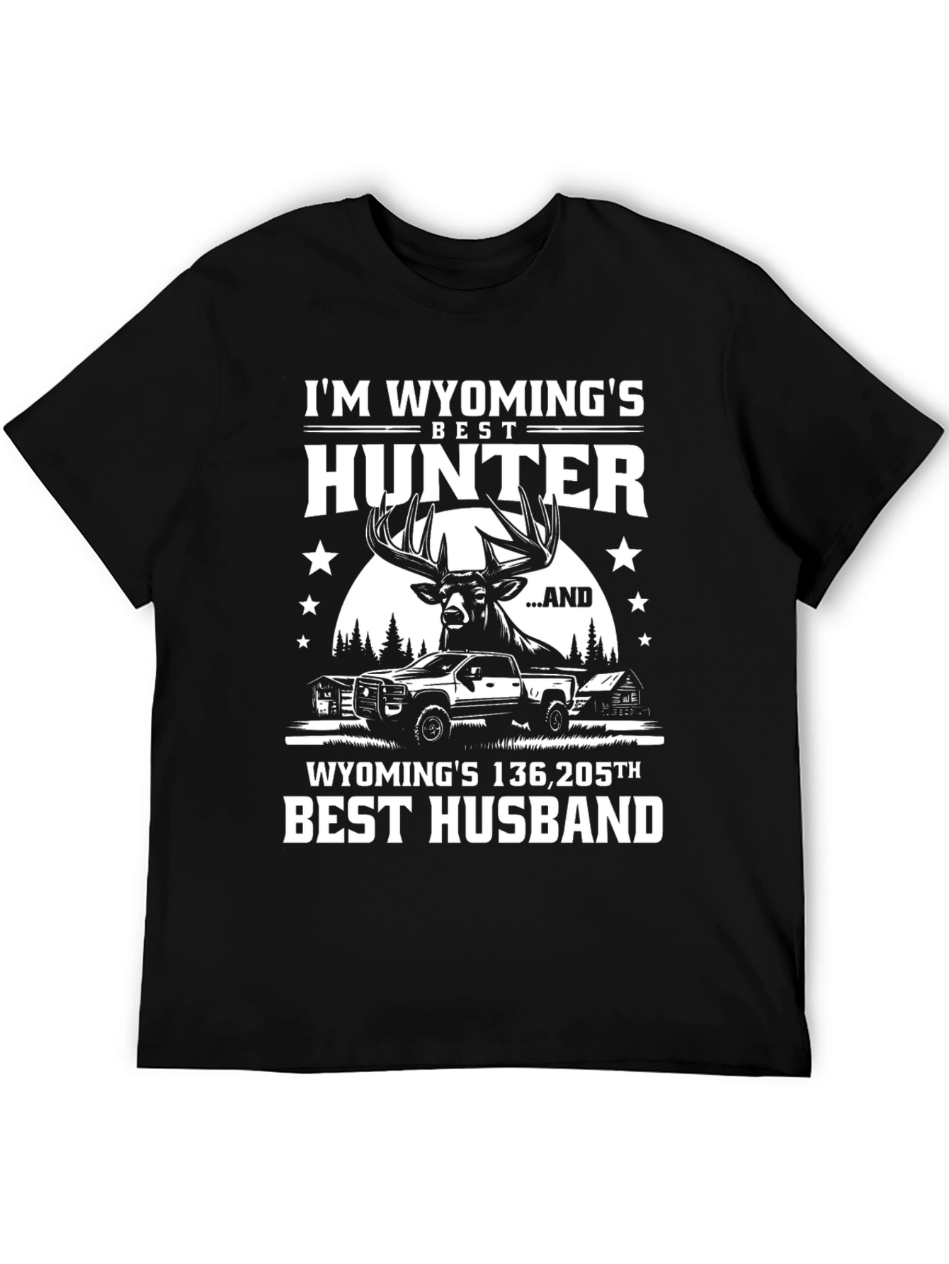 Wyomings Best Hunter Novelty T-Shirt