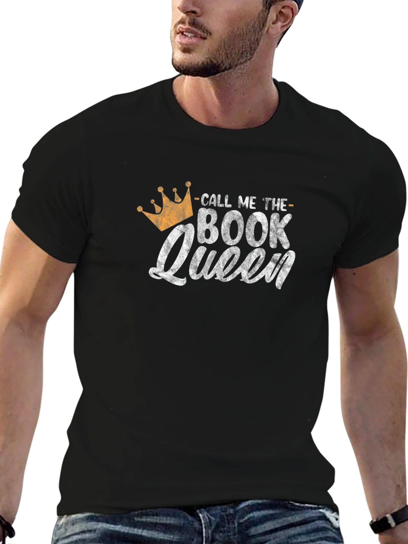Book Queen Graphic Tee - Perfect for Readers