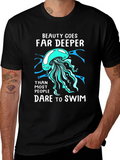 Beauty Goes Far Deeper Graphic T-Shirt