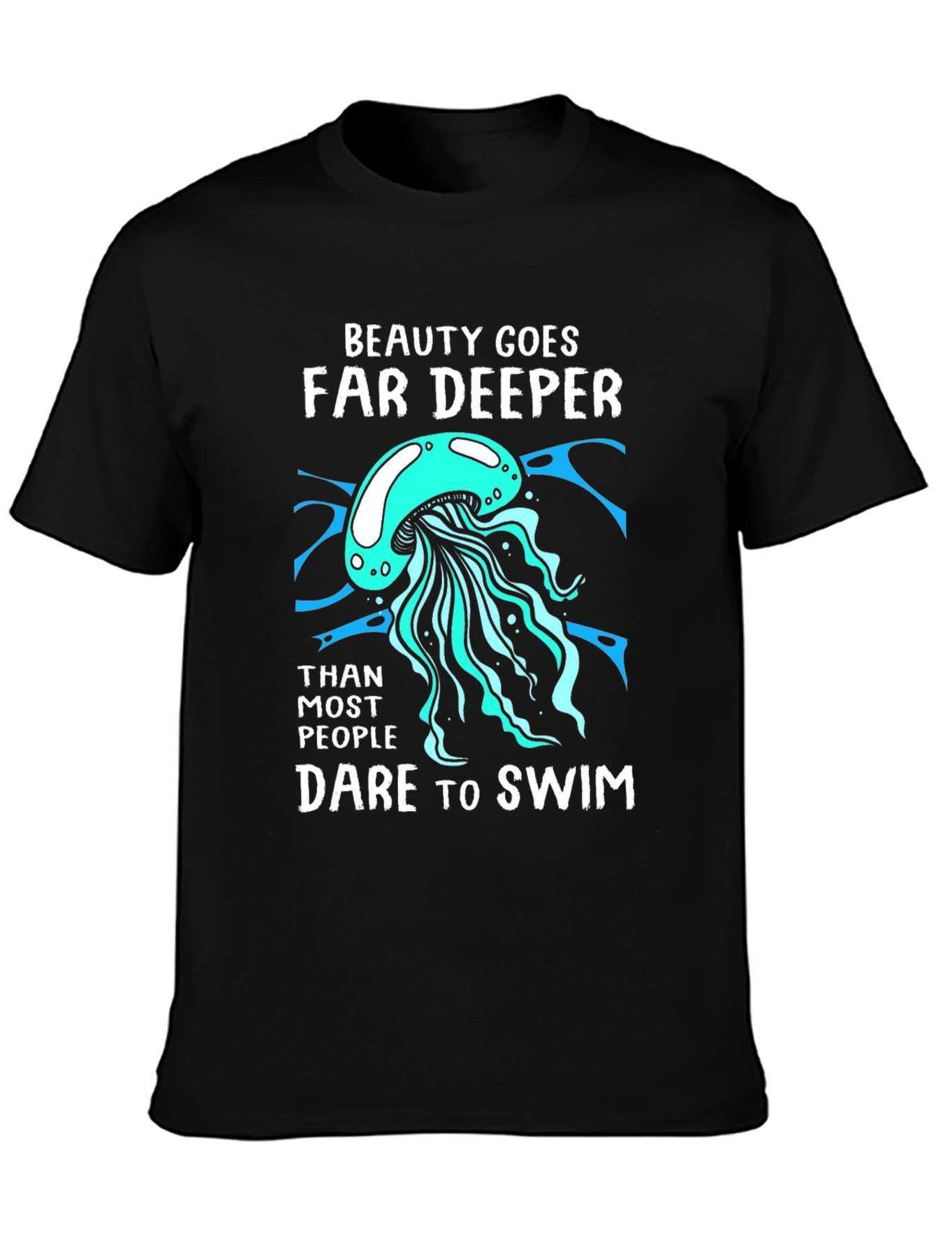 Beauty Goes Far Deeper Graphic T-Shirt