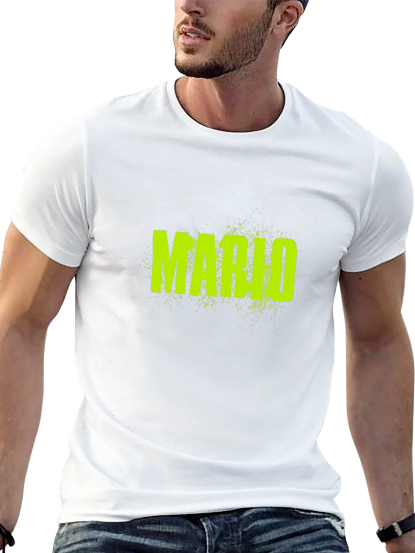 Mario Graphic T-Shirt - Black