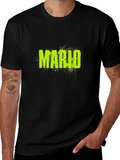 Mario Graphic T-Shirt - Black