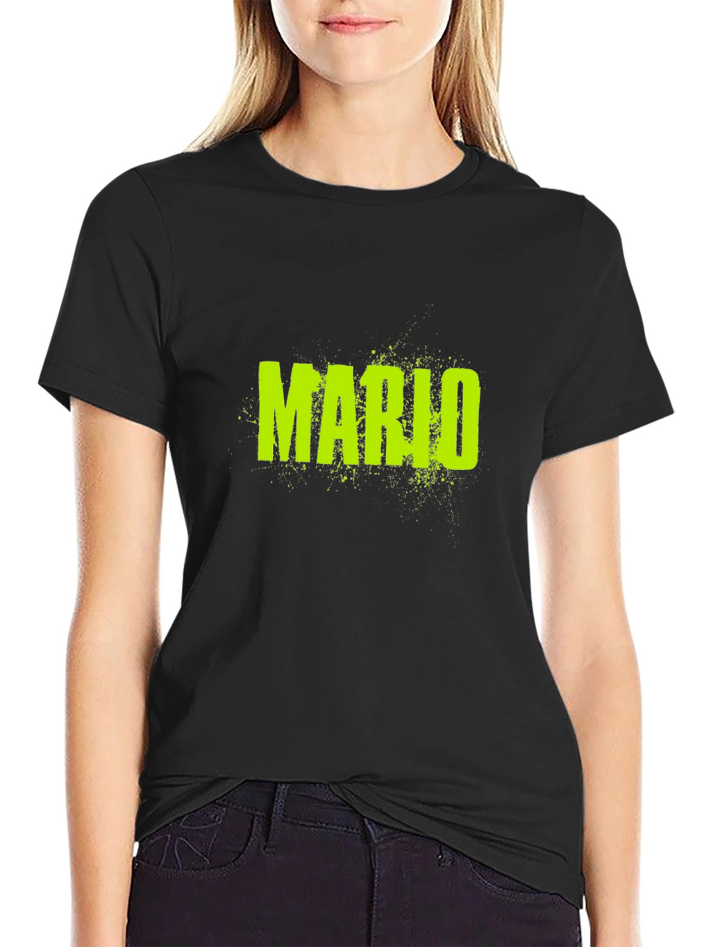 Mario Graphic T-Shirt - Black