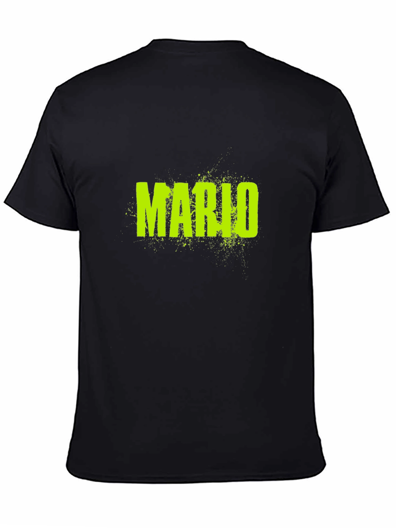 Mario Graphic T-Shirt - Black