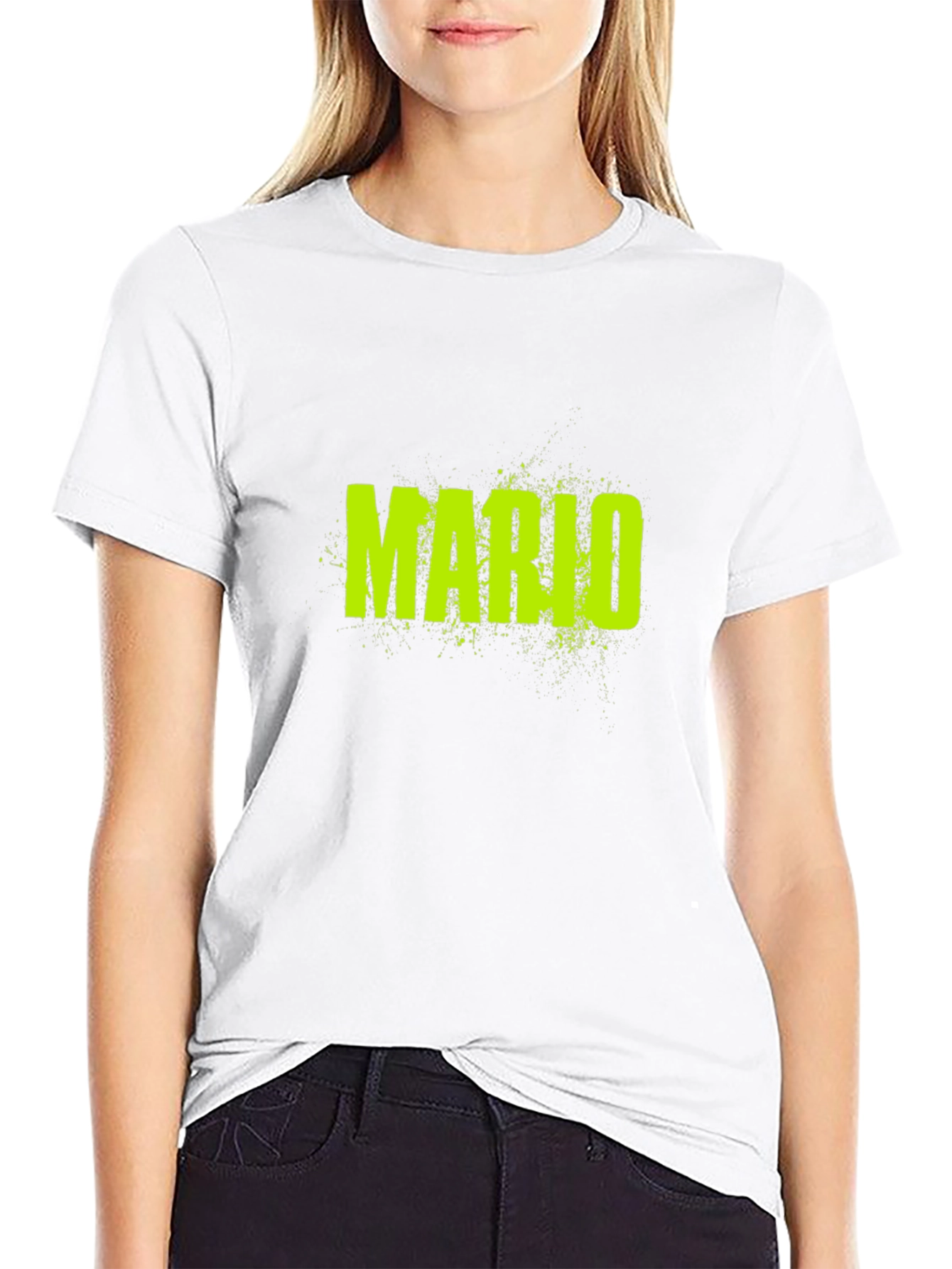 Mario Graphic T-Shirt - Black