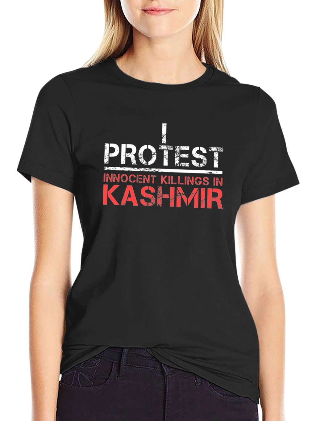 I Protest Kashmir T-Shirt: Stand for Justice