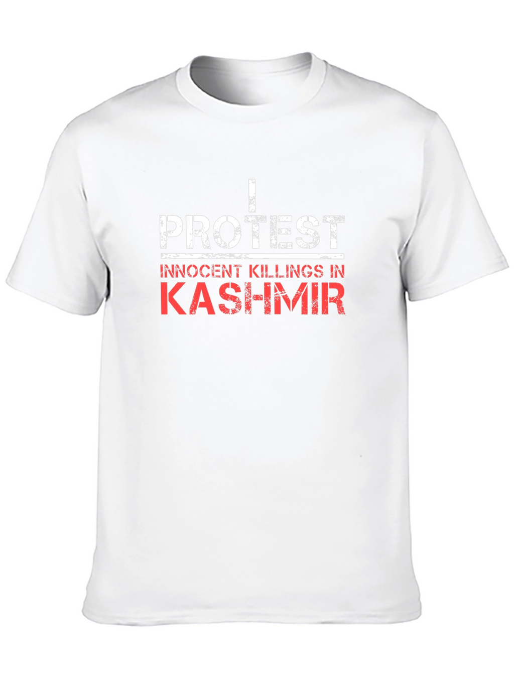I Protest Kashmir T-Shirt: Stand for Justice