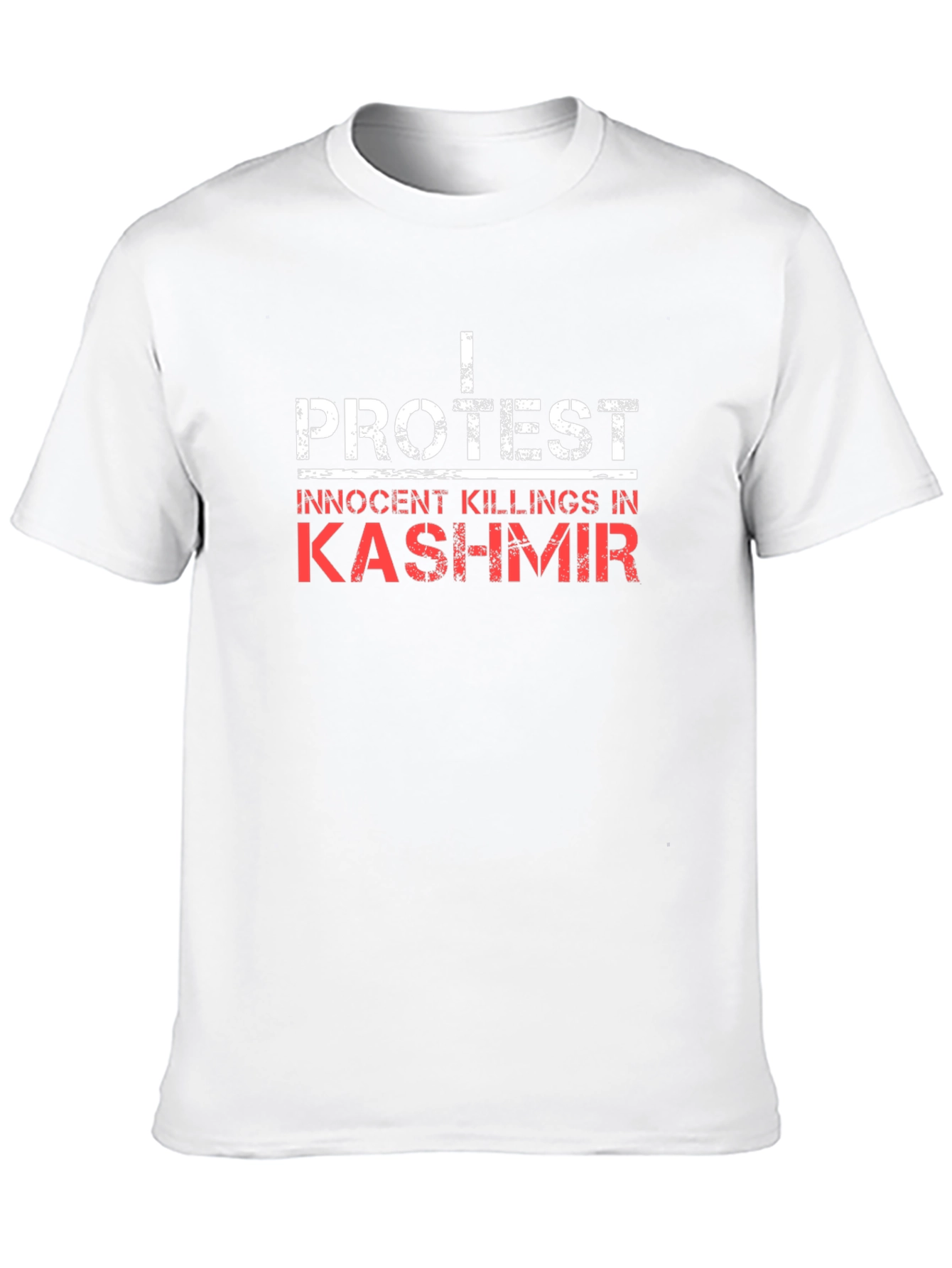 I Protest Kashmir T-Shirt: Stand for Justice