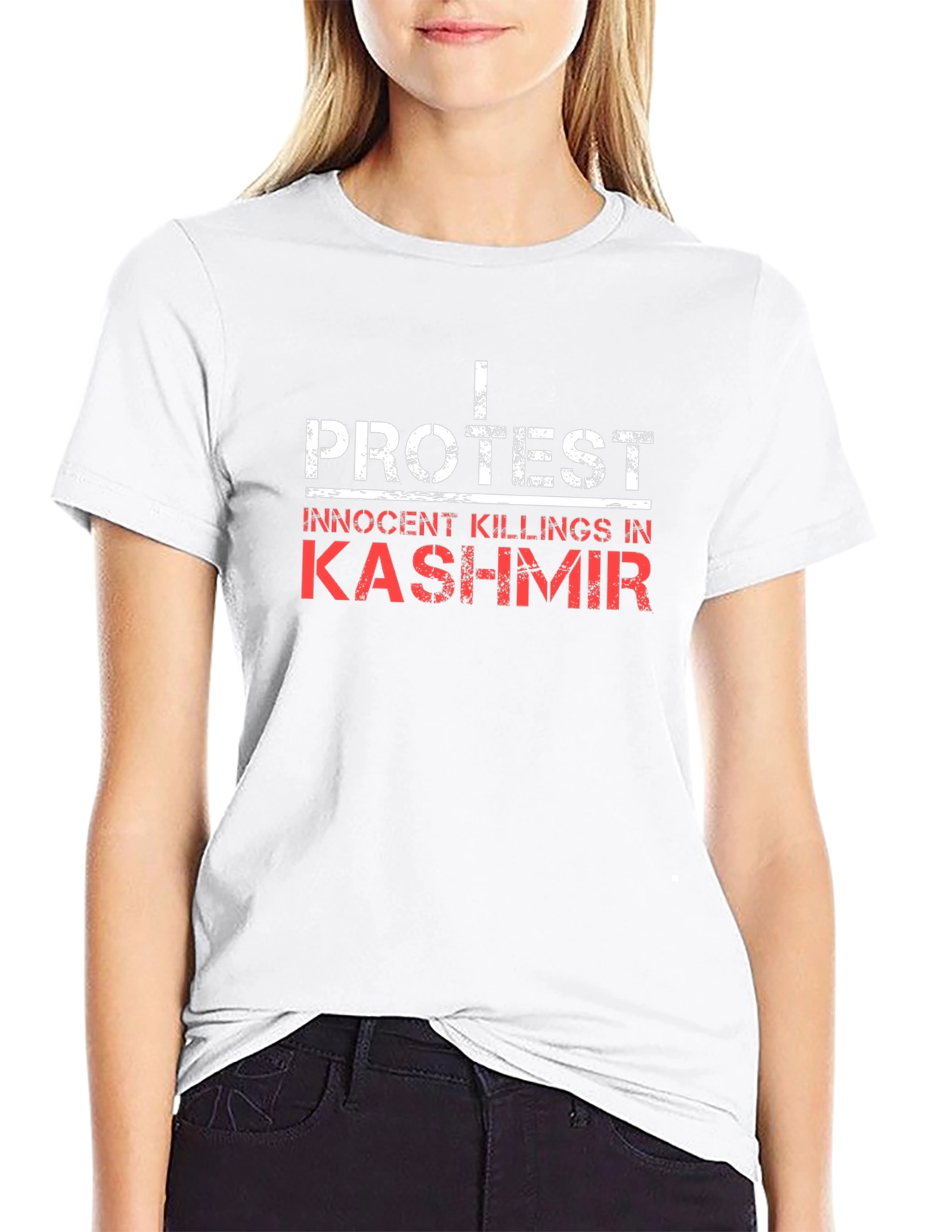 I Protest Kashmir T-Shirt: Stand for Justice