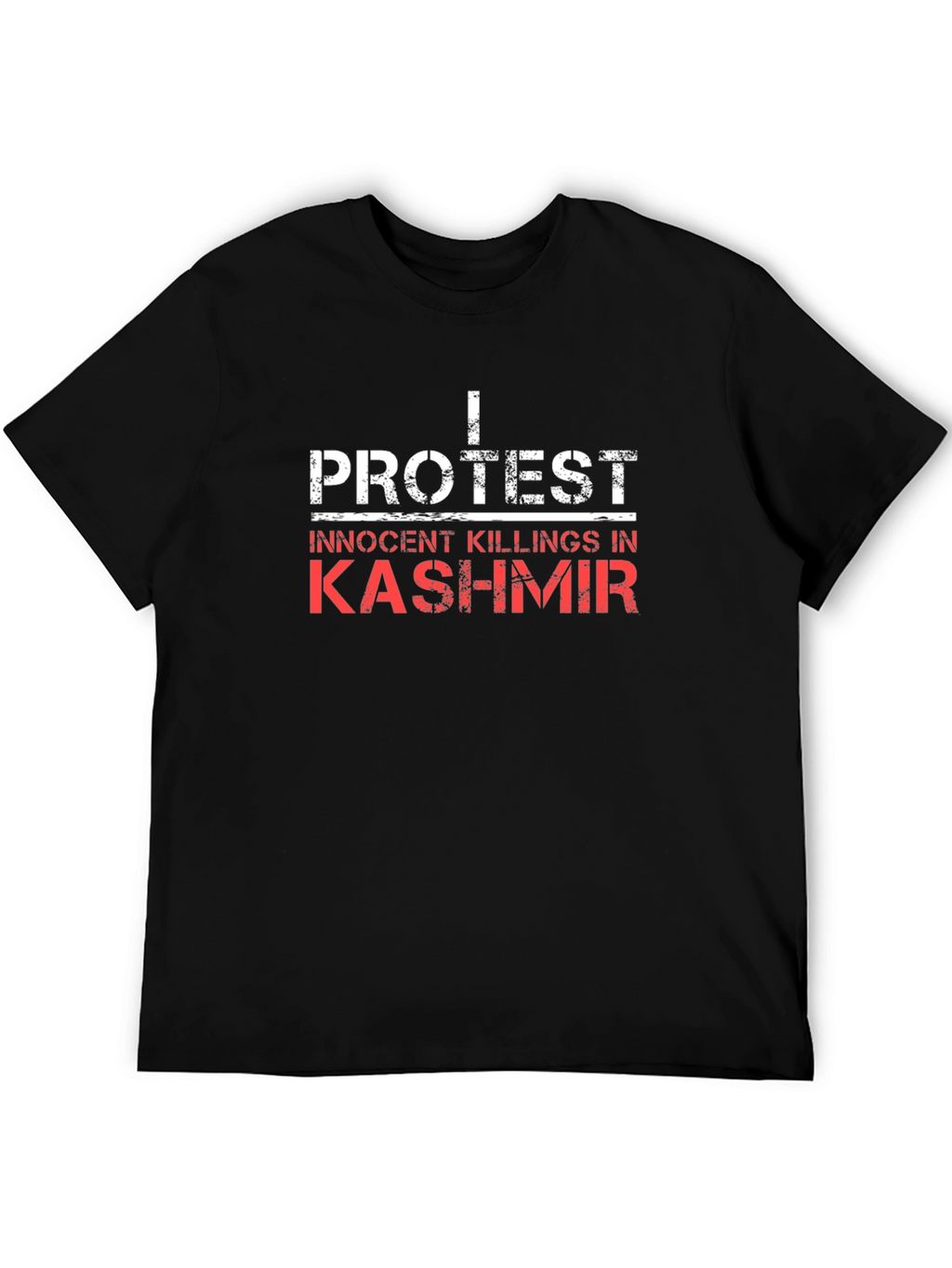 I Protest Kashmir T-Shirt: Stand for Justice