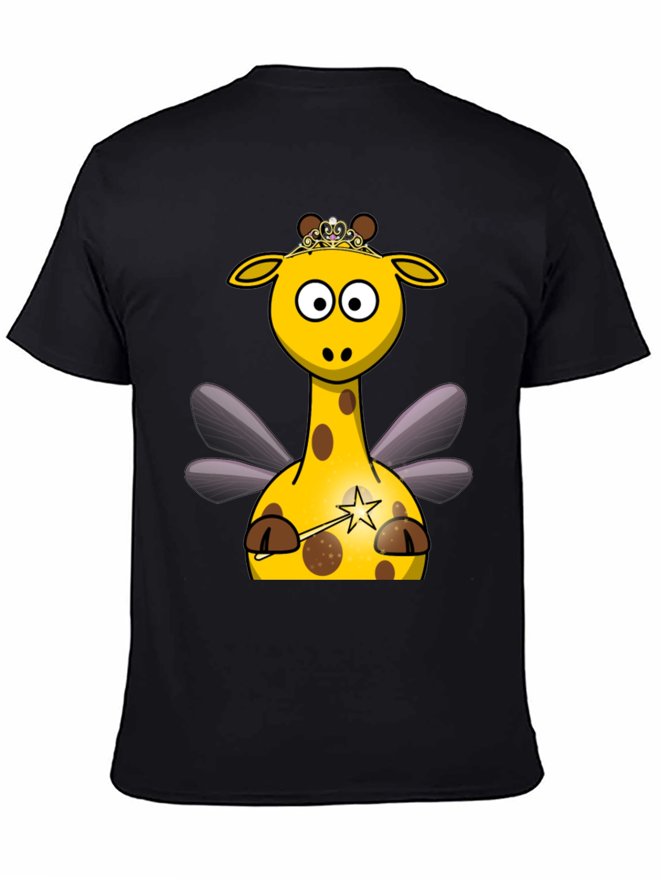 Giraffe Fairy T-Shirt - Cartoon Animal Design