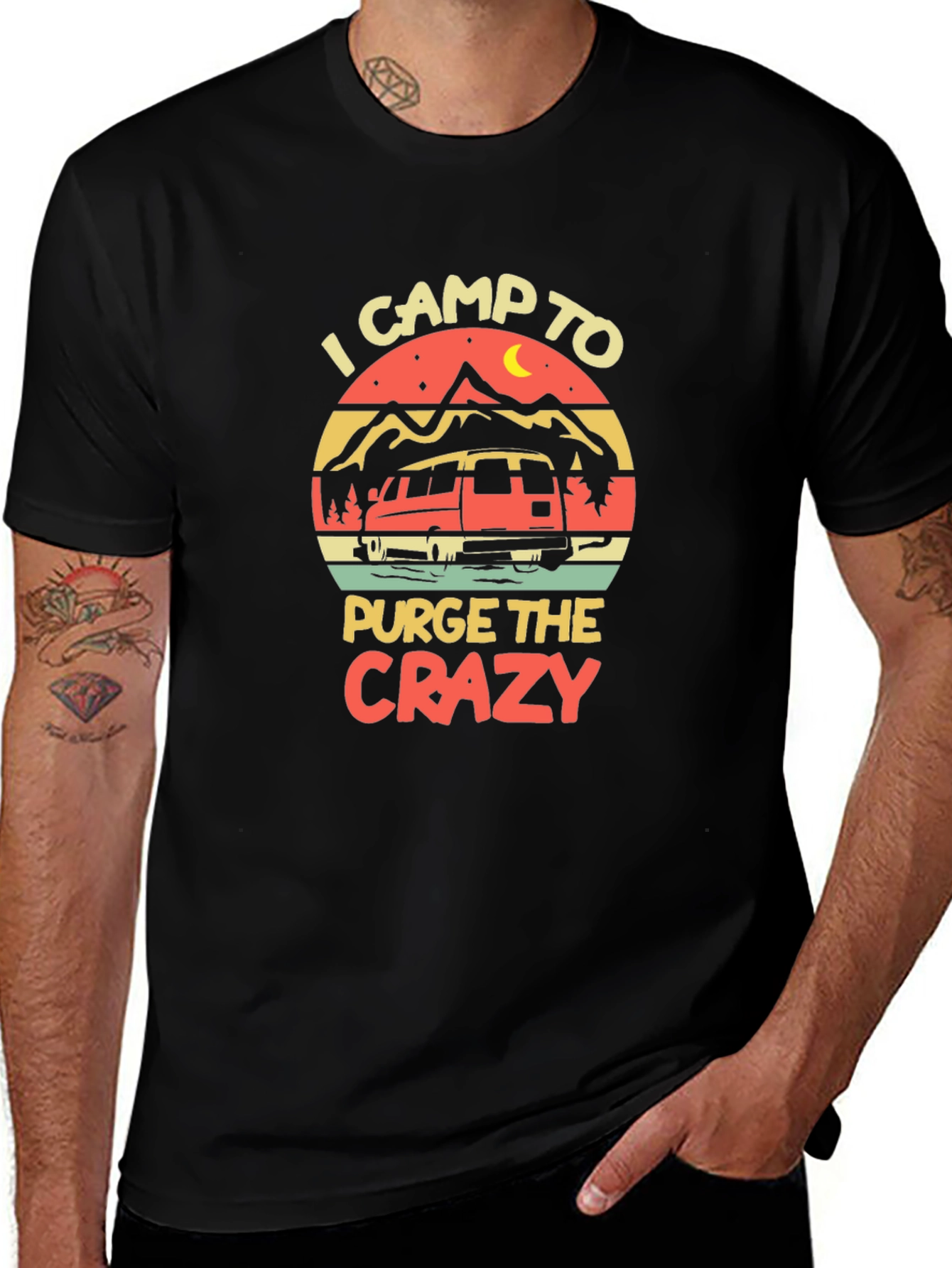I Camp to Purge the Crazy Graphic Tee