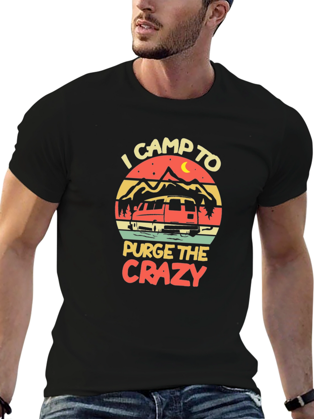 I Camp to Purge the Crazy Graphic Tee