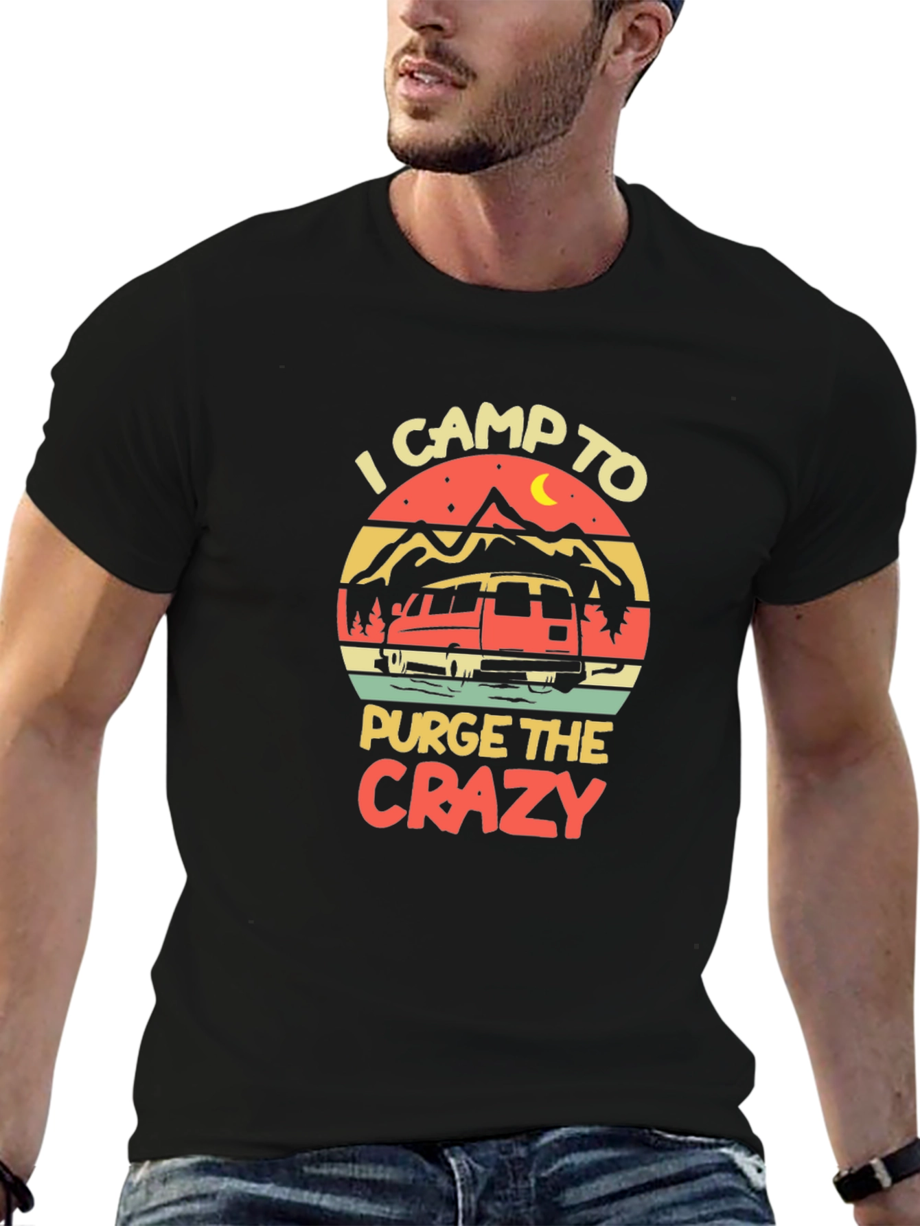 I Camp to Purge the Crazy Graphic Tee