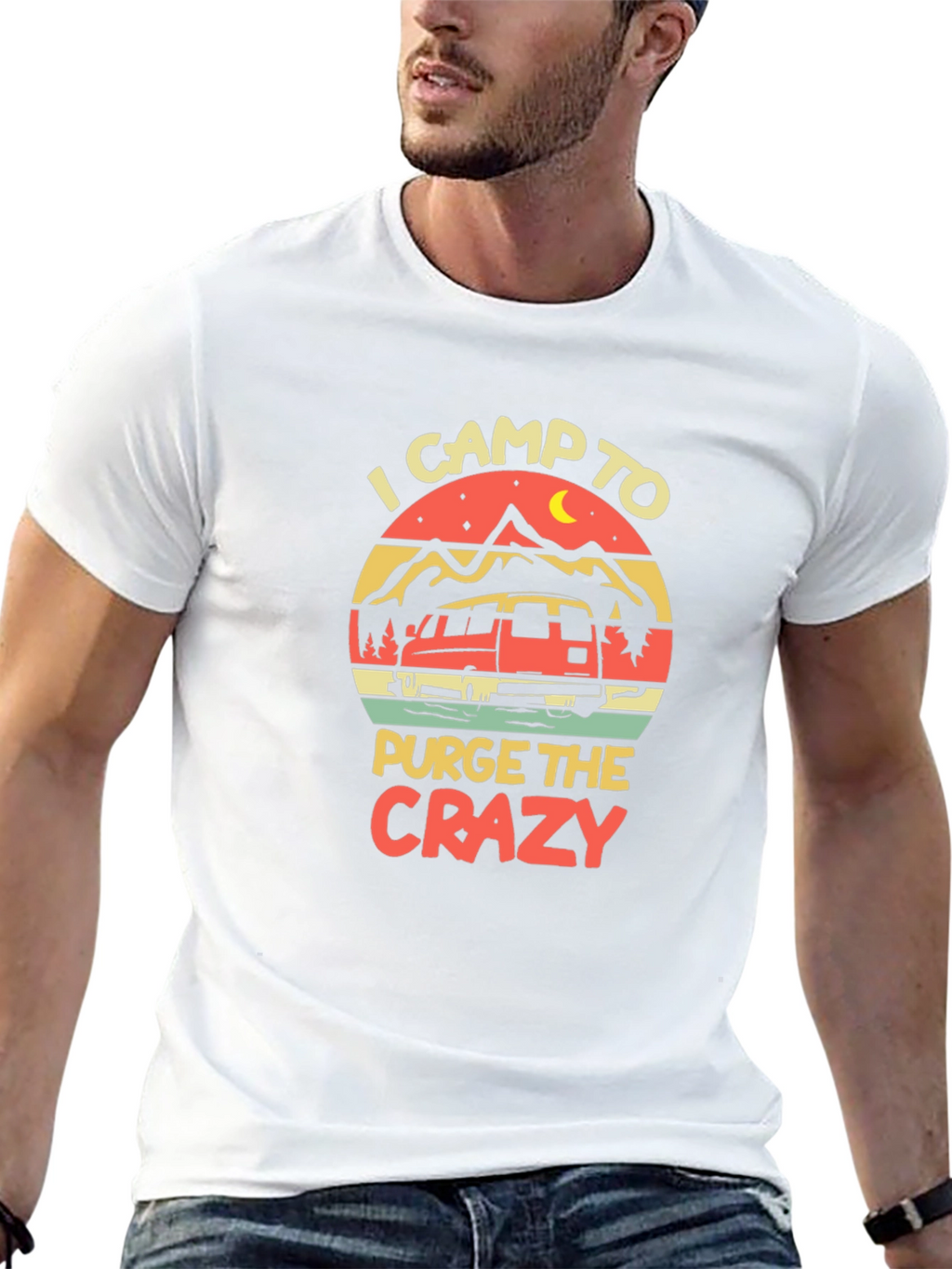 I Camp to Purge the Crazy Graphic Tee