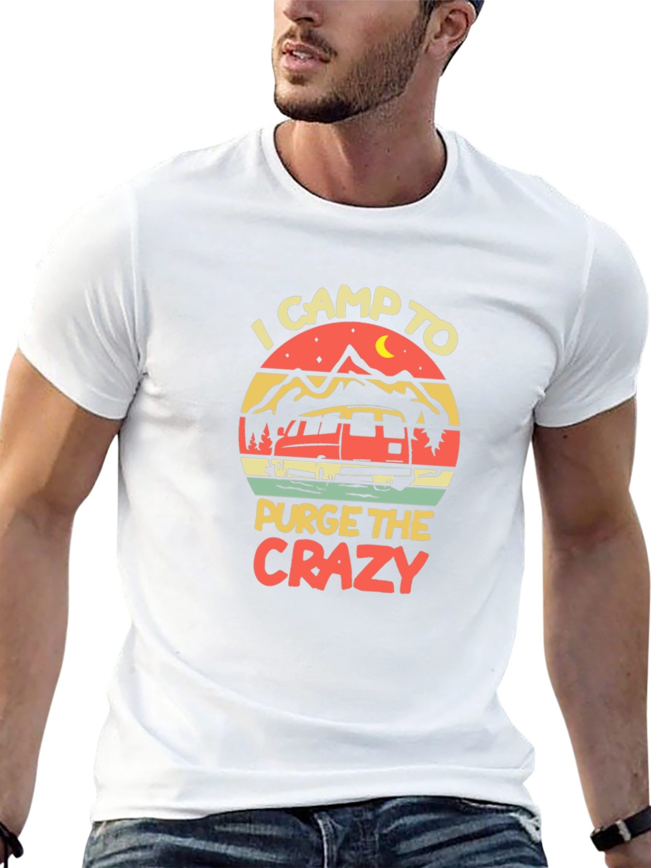 I Camp to Purge the Crazy Graphic Tee