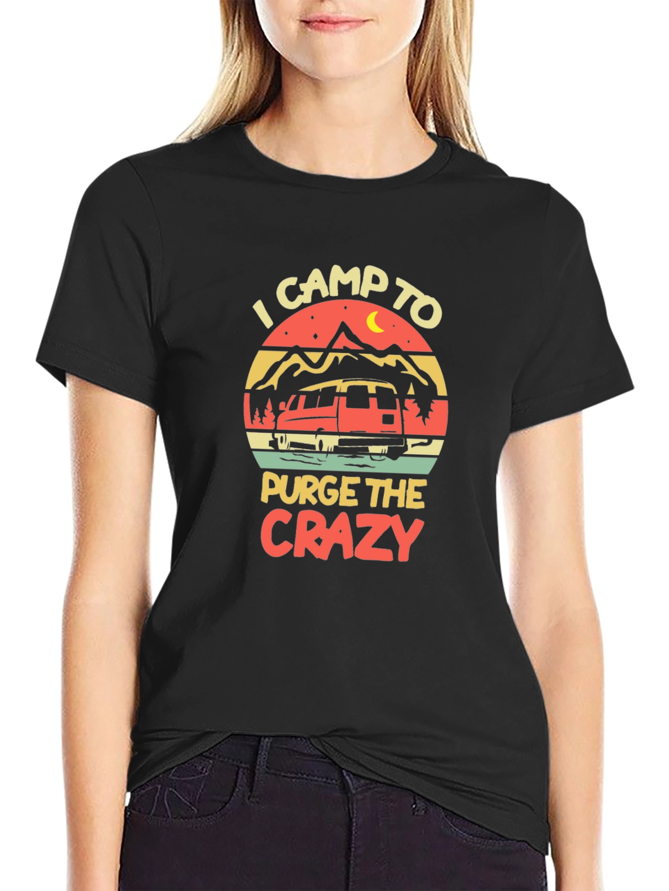I Camp to Purge the Crazy Graphic Tee