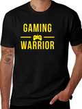 Gaming Warrior T-Shirt - Black Gamer Tee