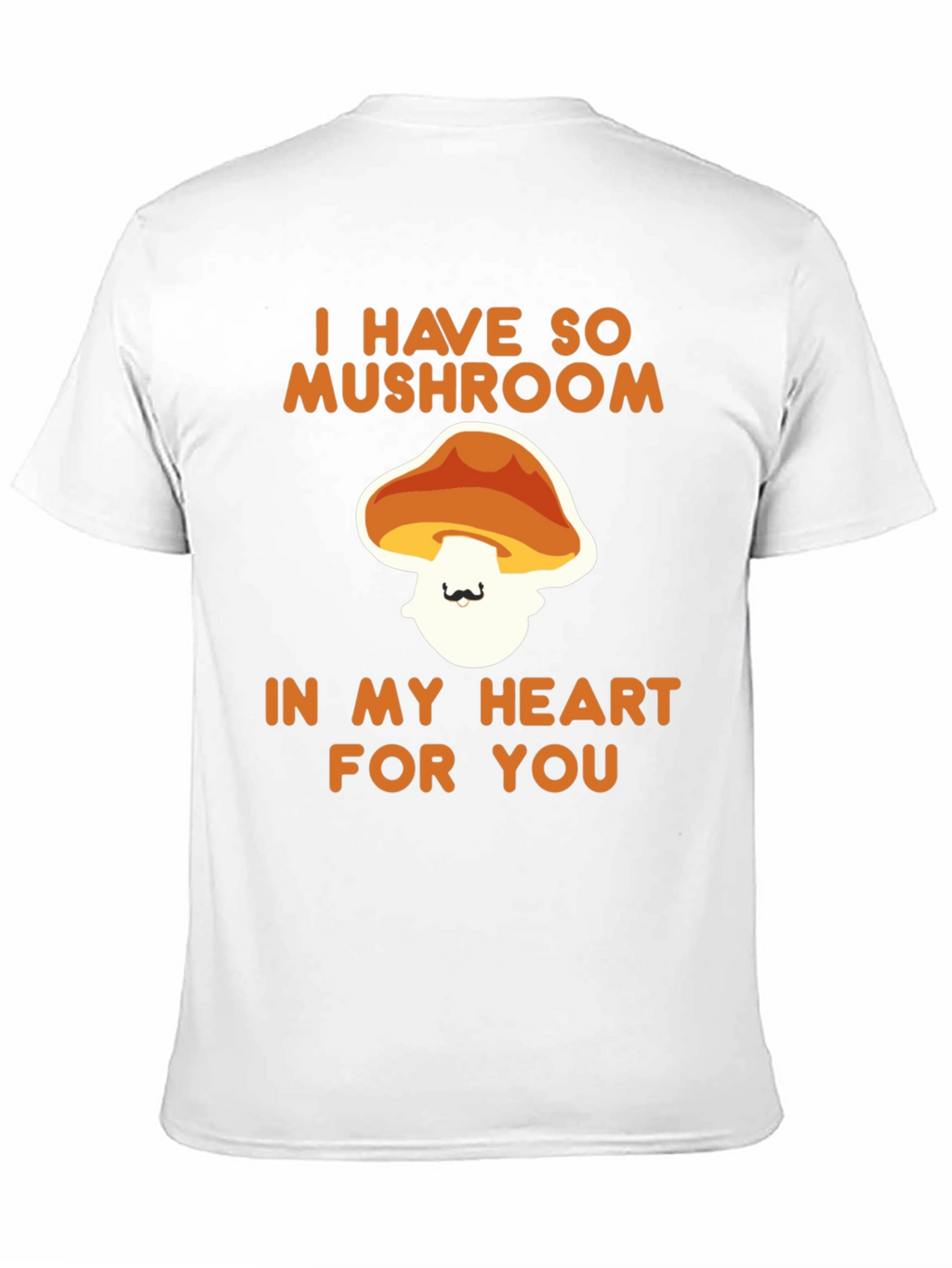 Mushroom Heart Graphic T-Shirt