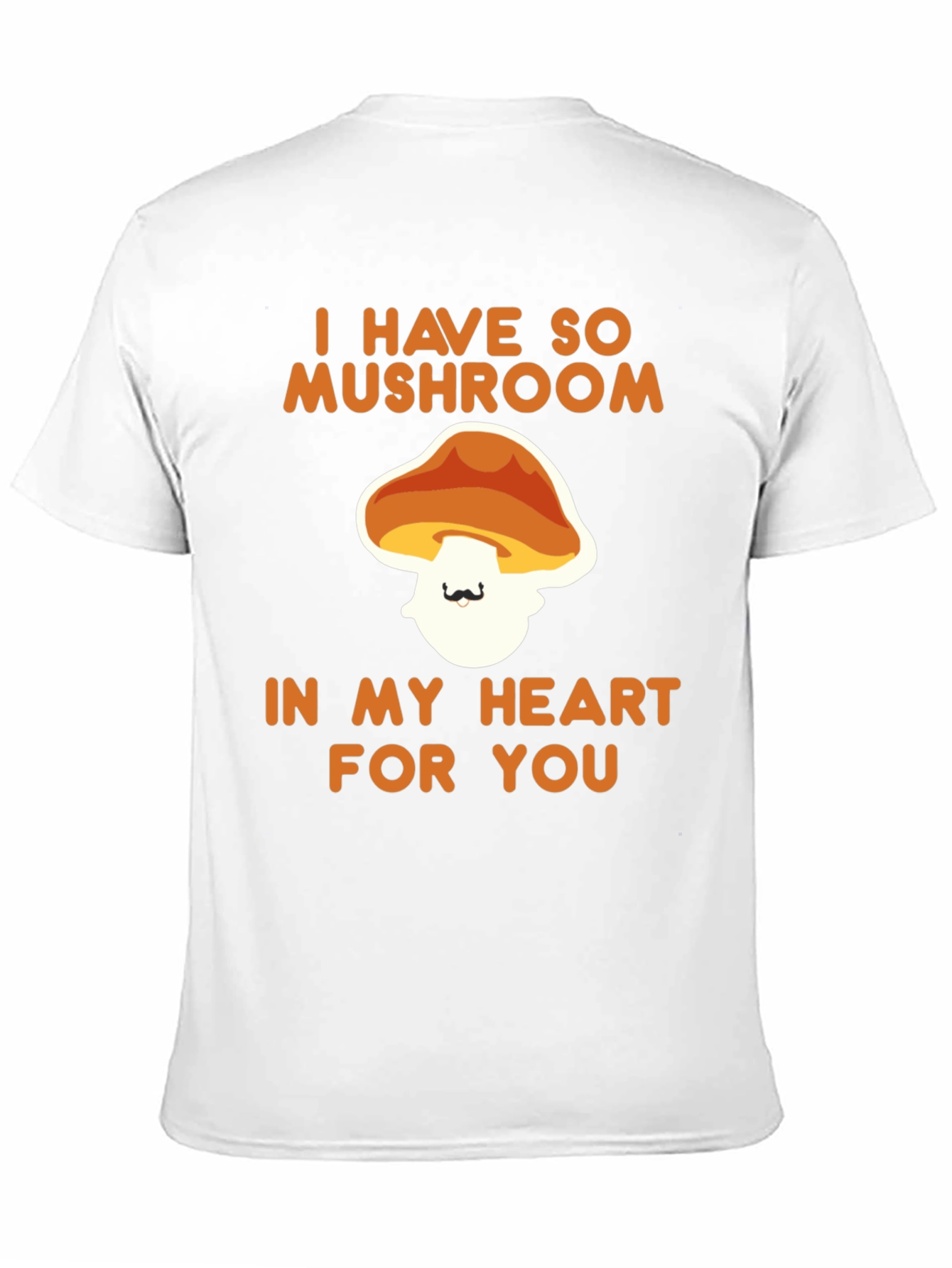 Mushroom Heart Graphic T-Shirt
