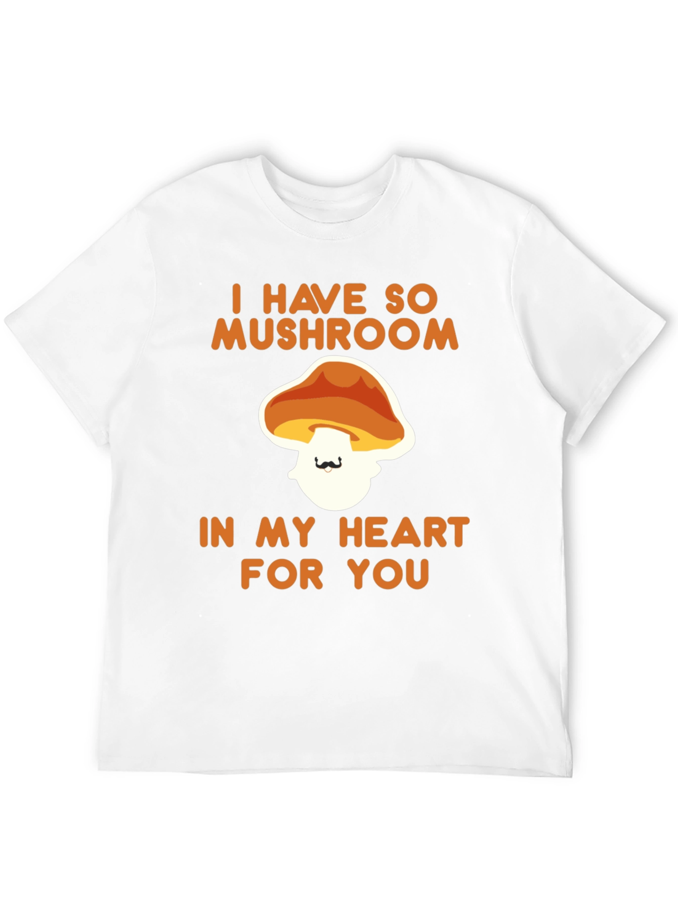 Mushroom Heart Graphic T-Shirt
