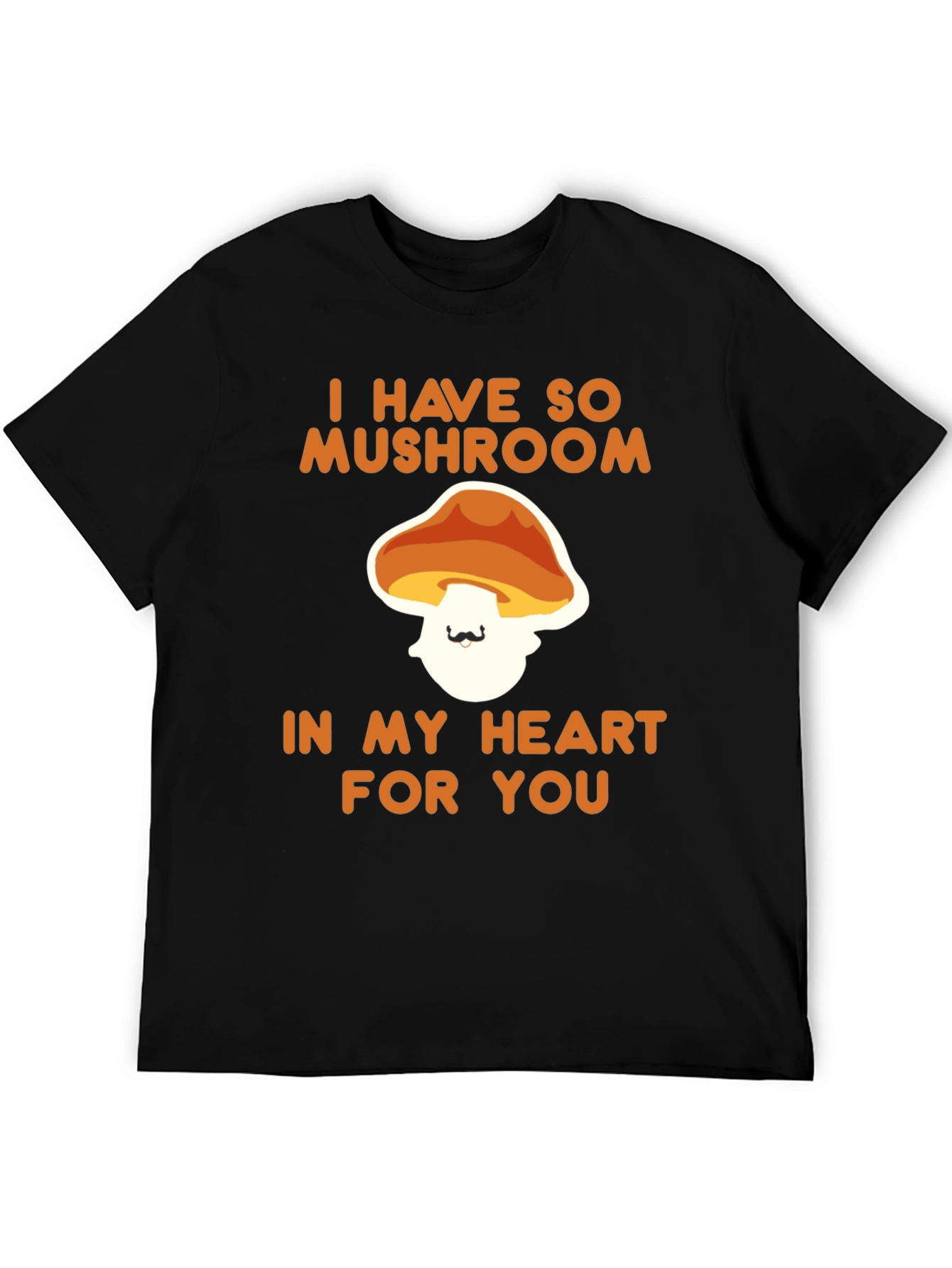 Mushroom Heart Graphic T-Shirt