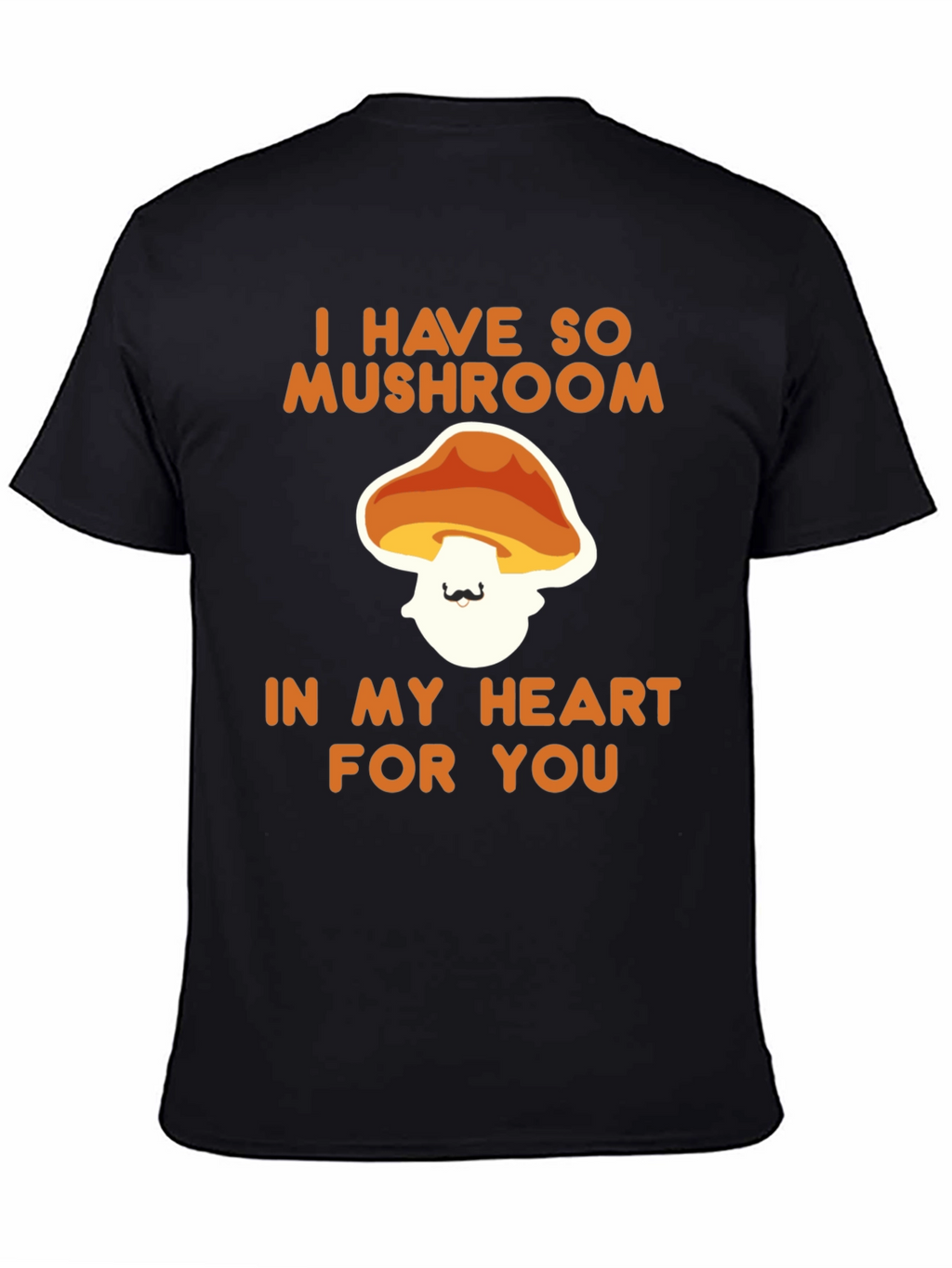 Mushroom Heart Graphic T-Shirt