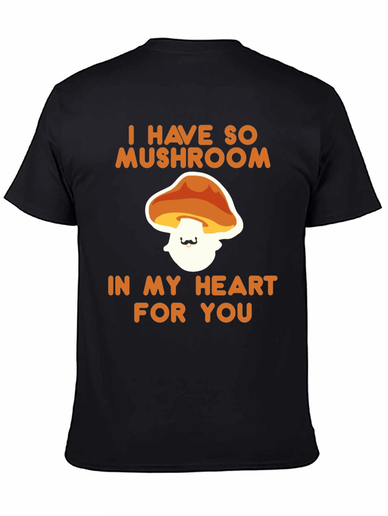 Mushroom Heart Graphic T-Shirt