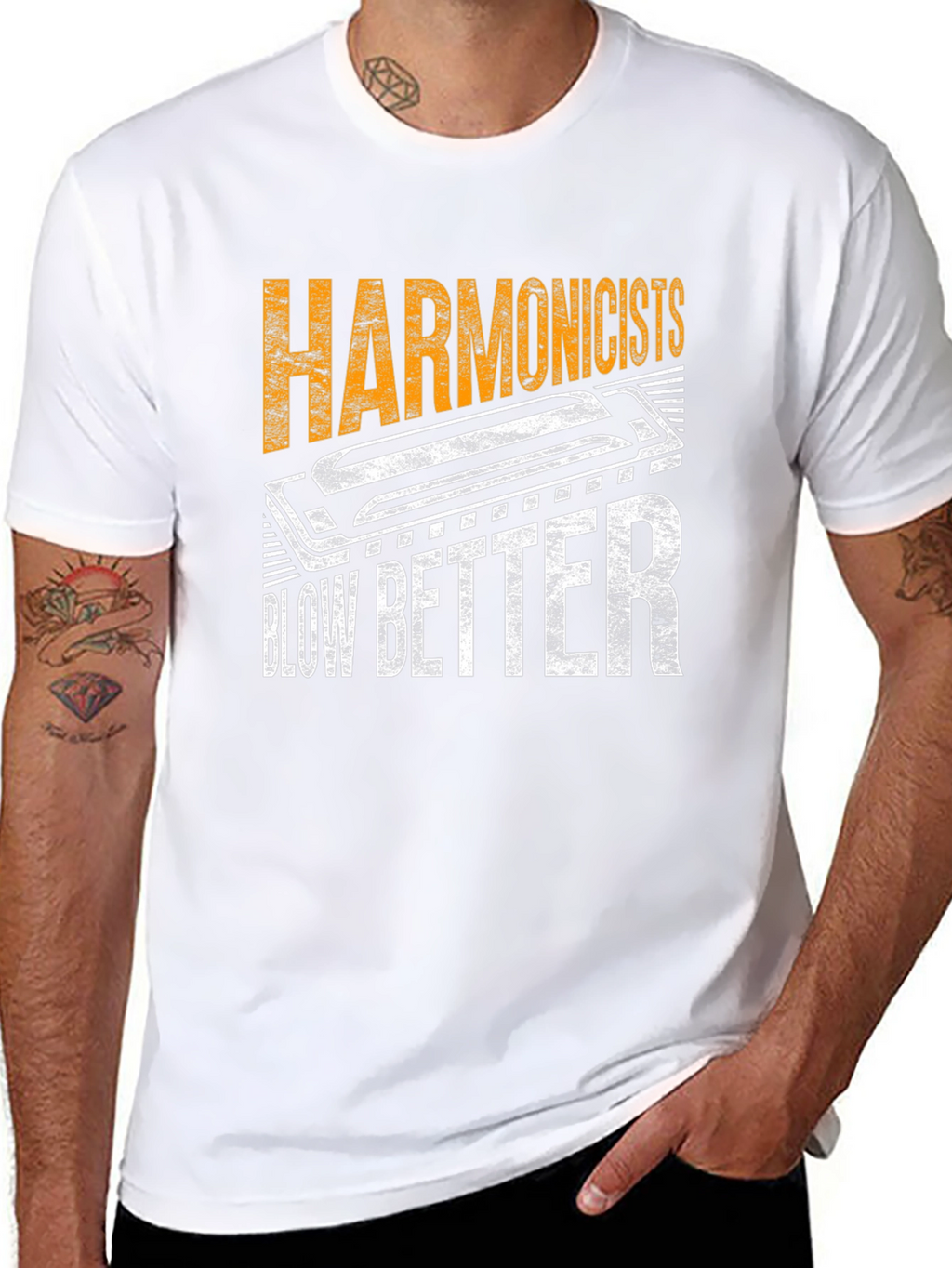 Harmonicists Blow Better Graphic T-Shirt