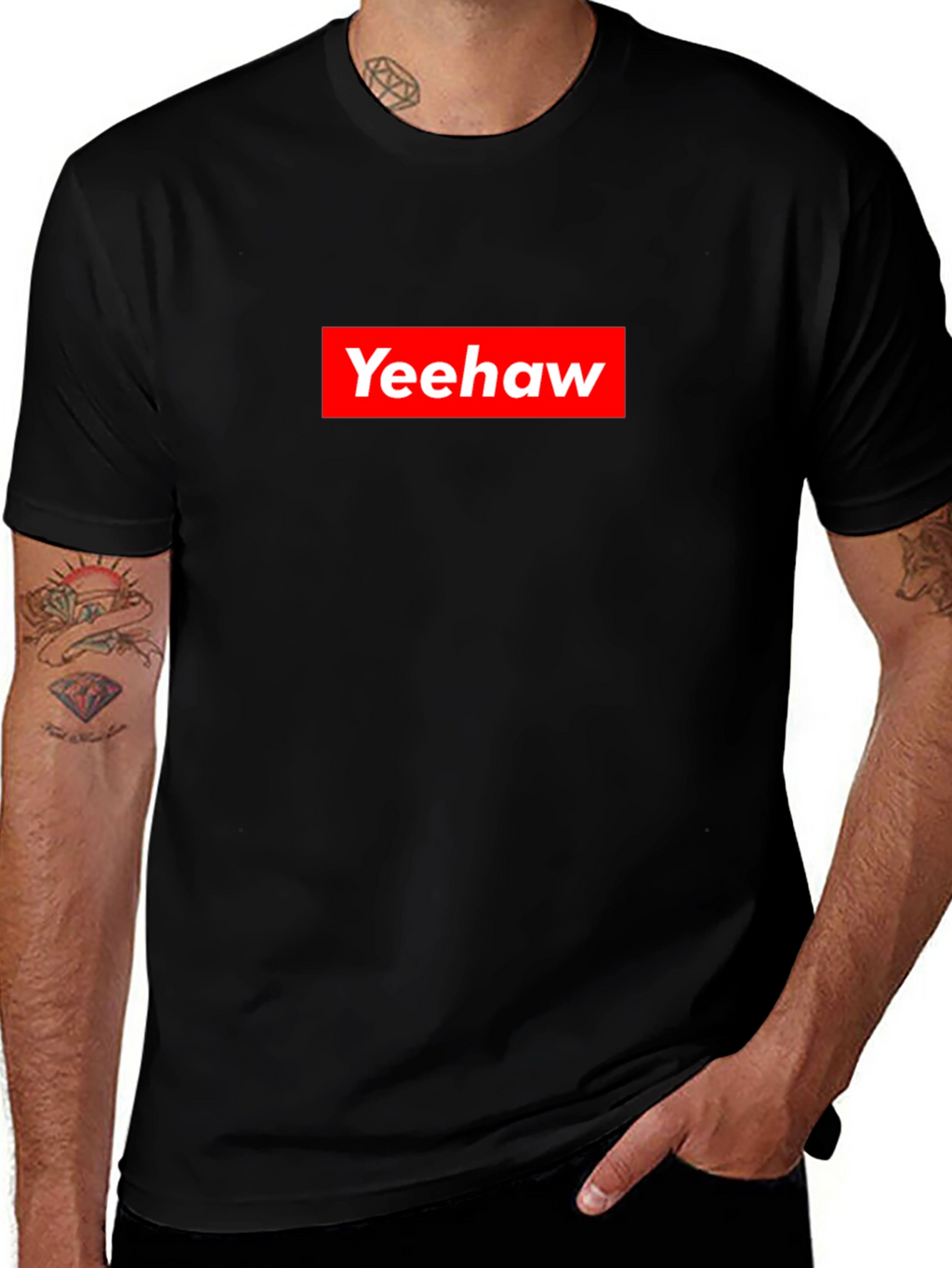 Yeehaw Graphic Tee - Bold Statement T-Shirt