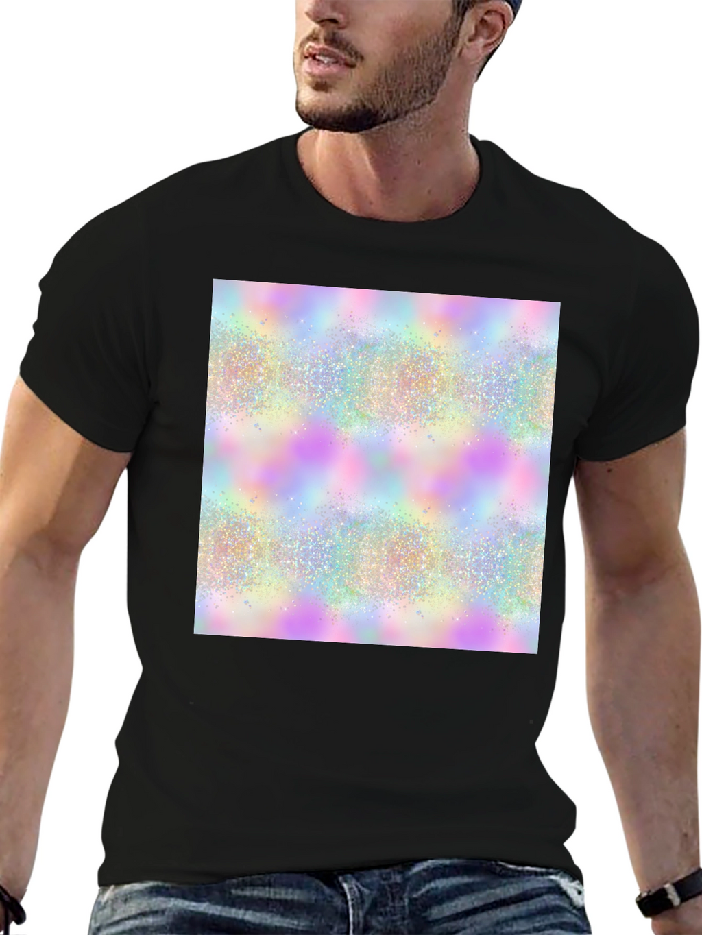 Abstract Pastel Sparkle T-Shirt