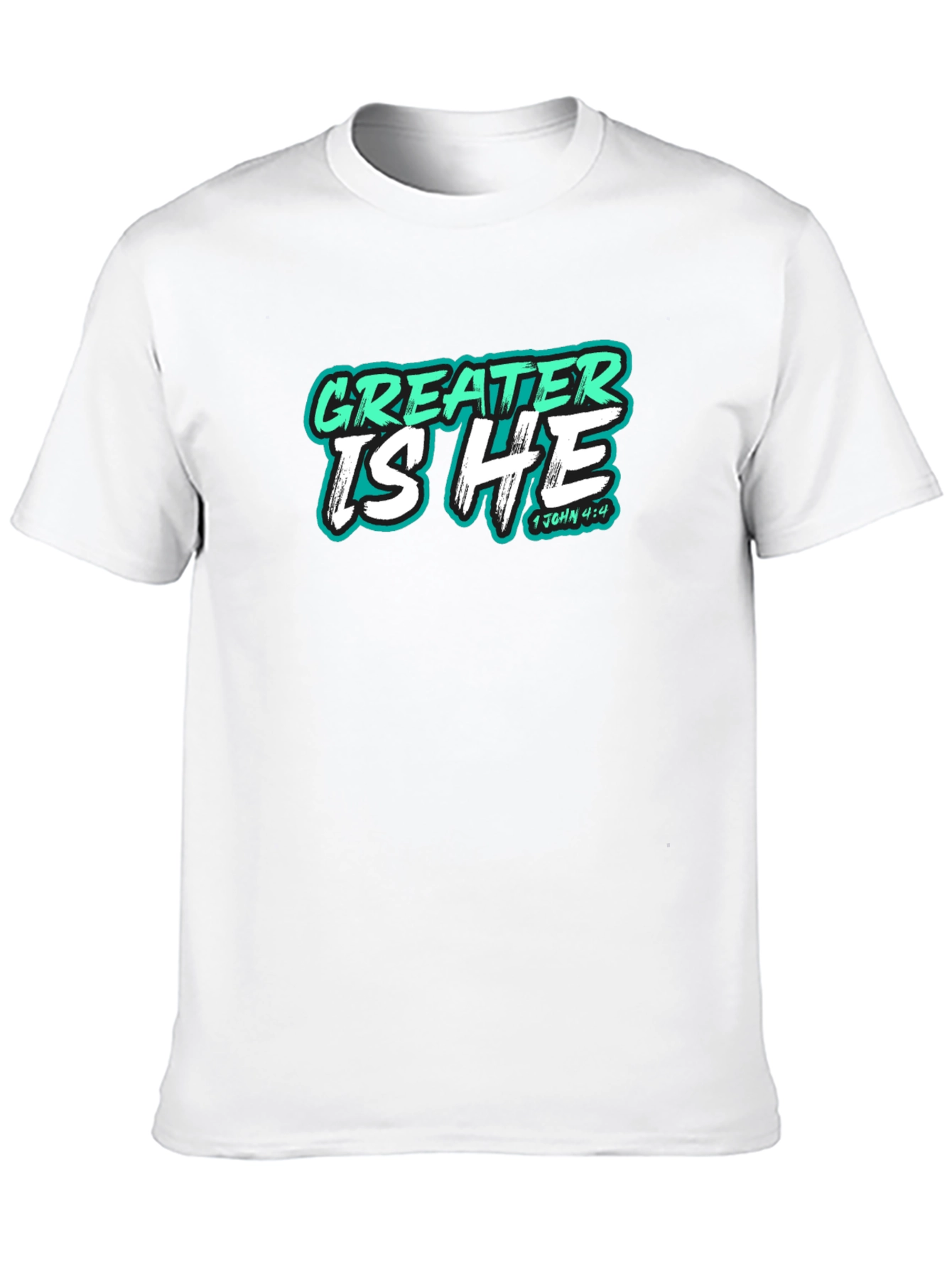 Greater Is He Christian T-Shirt