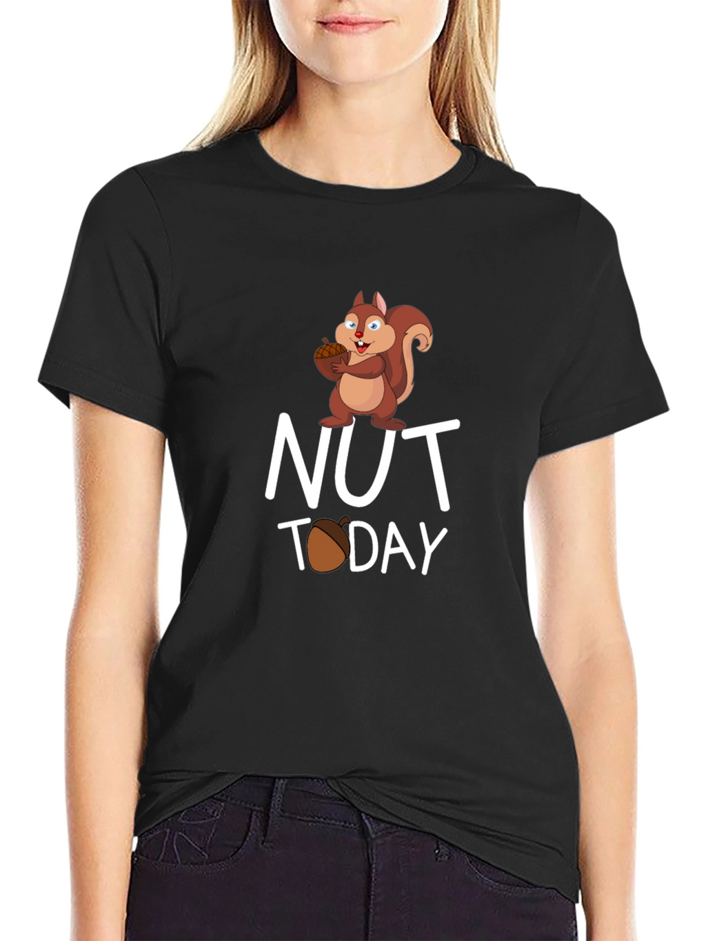 Nut Today Squirrel Graphic T-Shirt