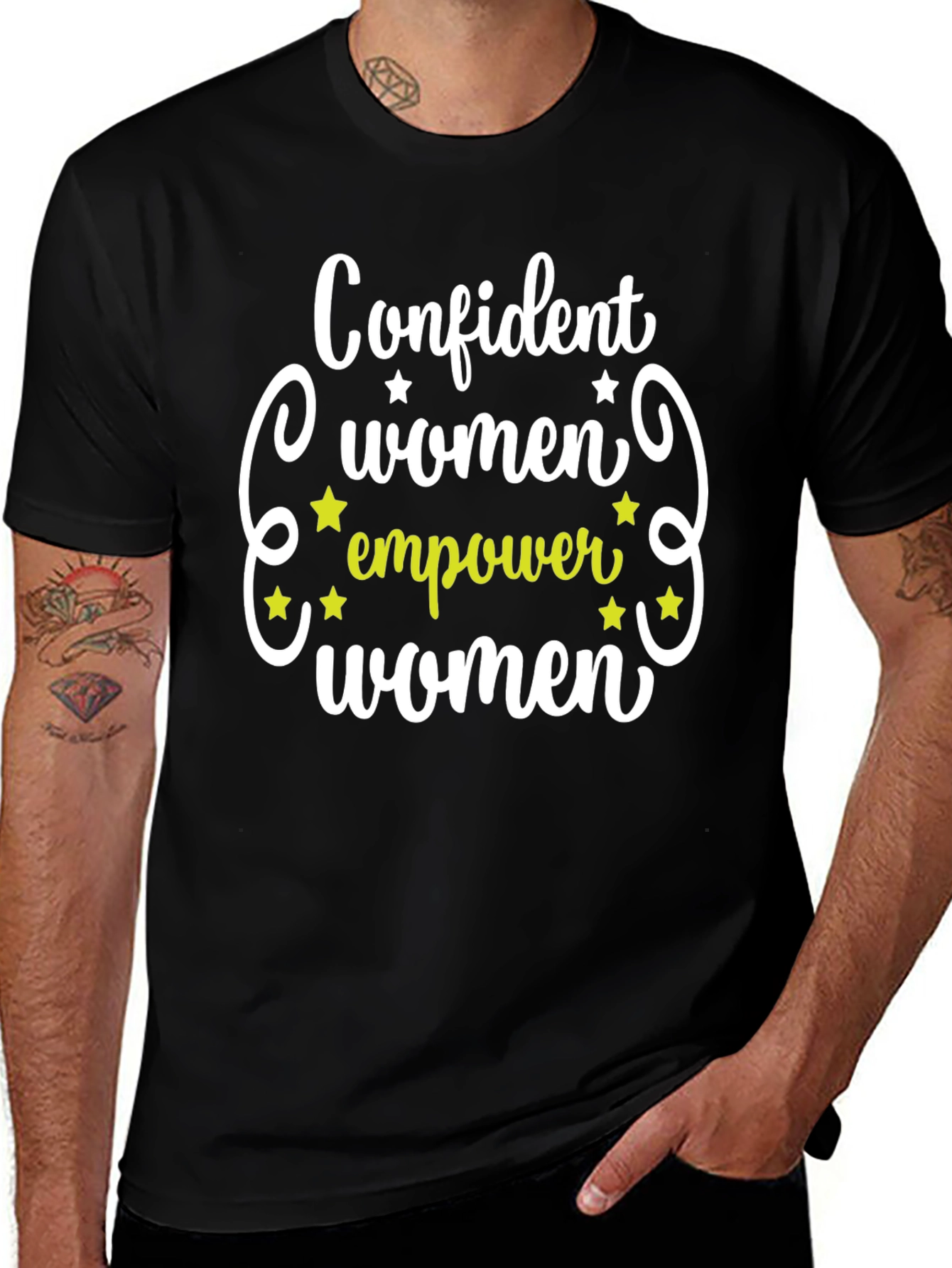 Confident Women Empower Women Graphic T-Shirt