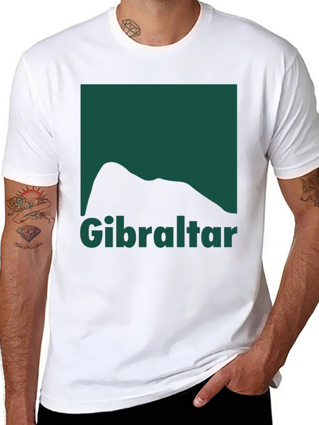 Gibraltar Graphic Tee - Black