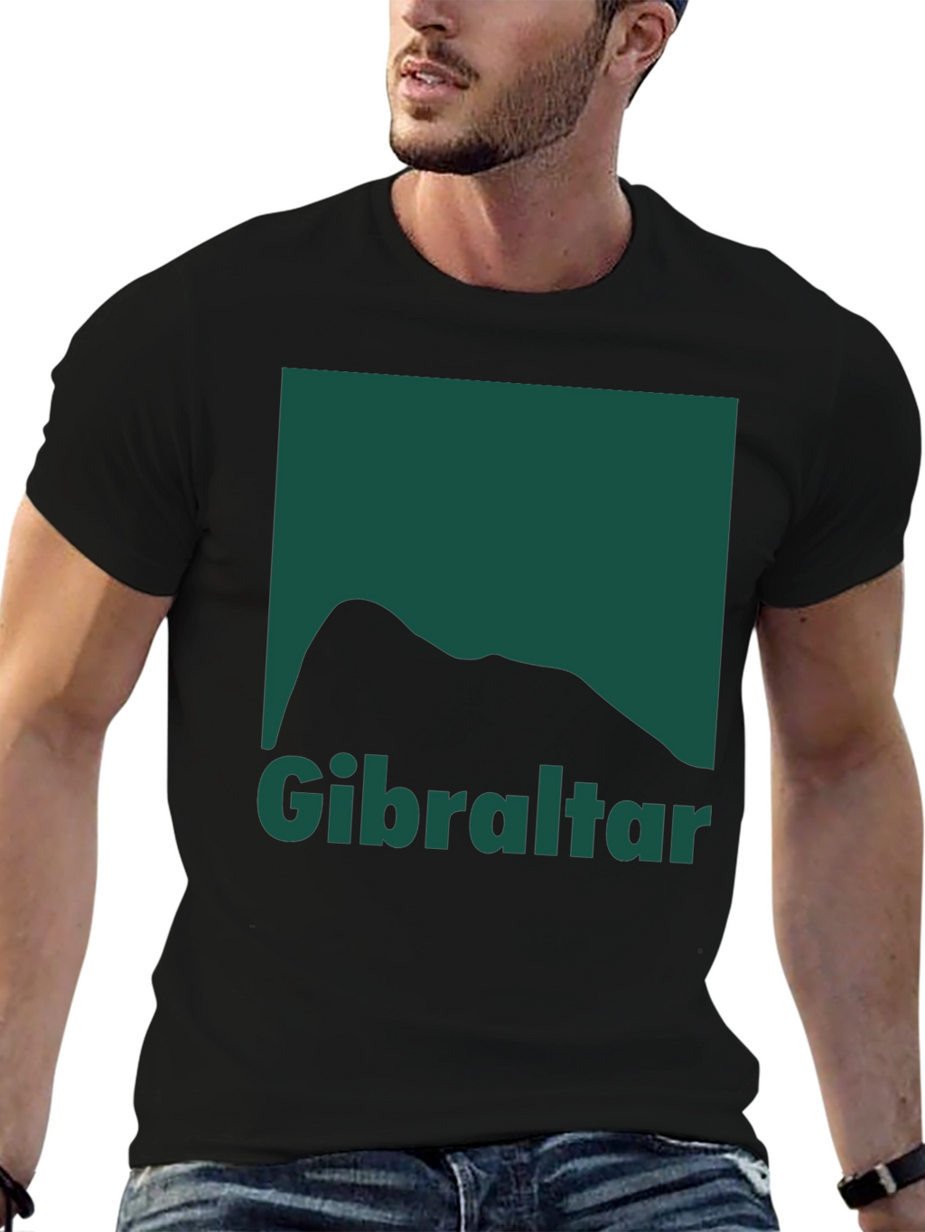 Gibraltar Graphic Tee - Black