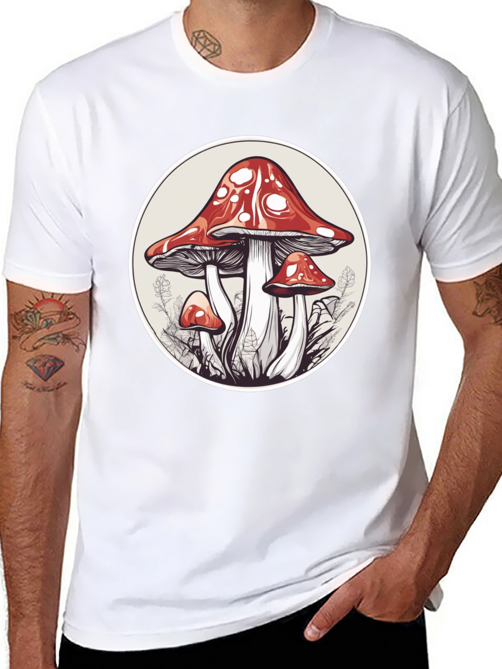 Mushroom T-Shirt - Funky Fungi Tee