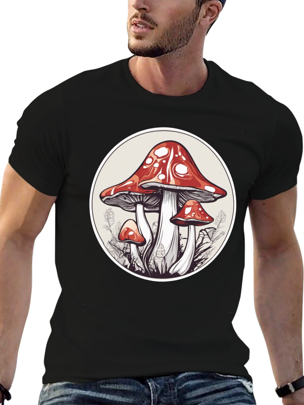 Mushroom T-Shirt - Funky Fungi Tee