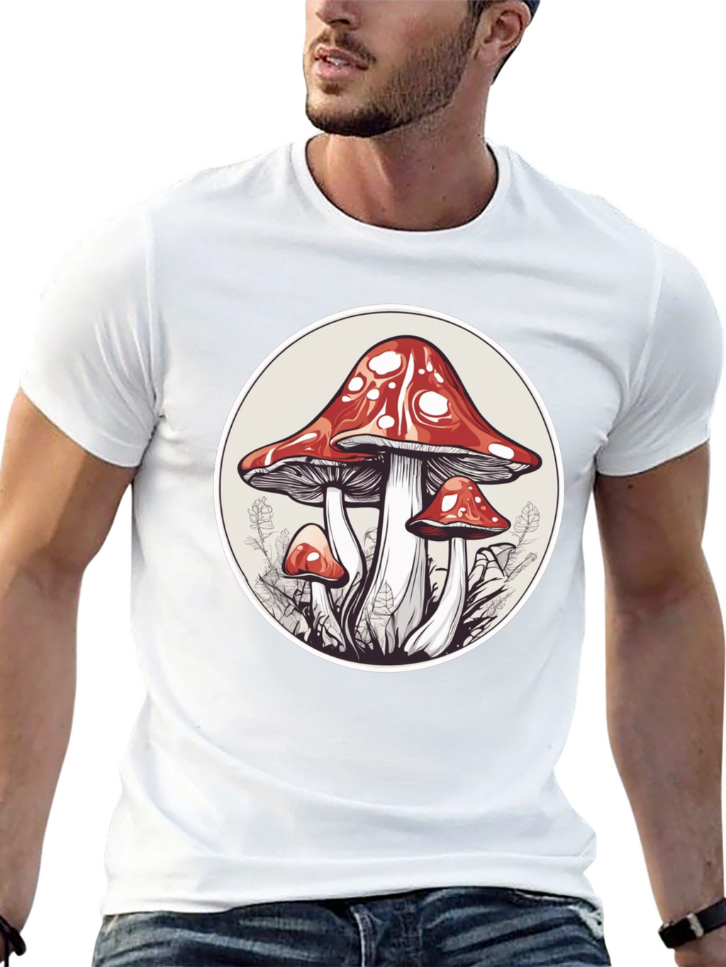 Mushroom T-Shirt - Funky Fungi Tee