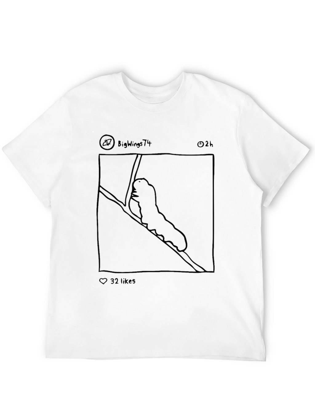 Caterpillar Post T-Shirt - Black